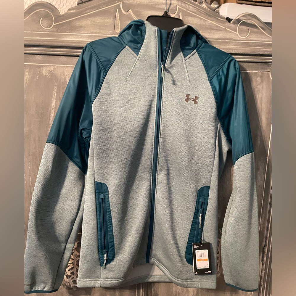 Under‎ Armour Jacket Men's Small New Storm Swacket Hoodie 1357475 MSRP $120